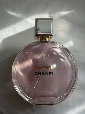 CHANEL Pink Round Chance Eau de Parfum Bottle